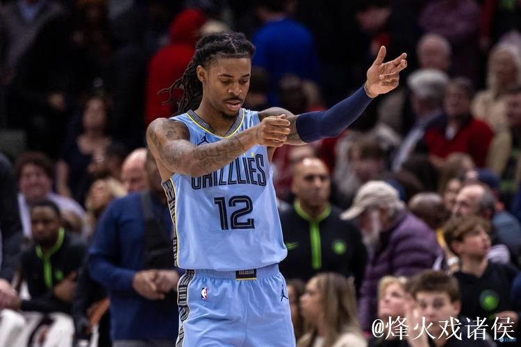 灰熊迎战快船！主帅称莫兰特本场仍受出场时间限制